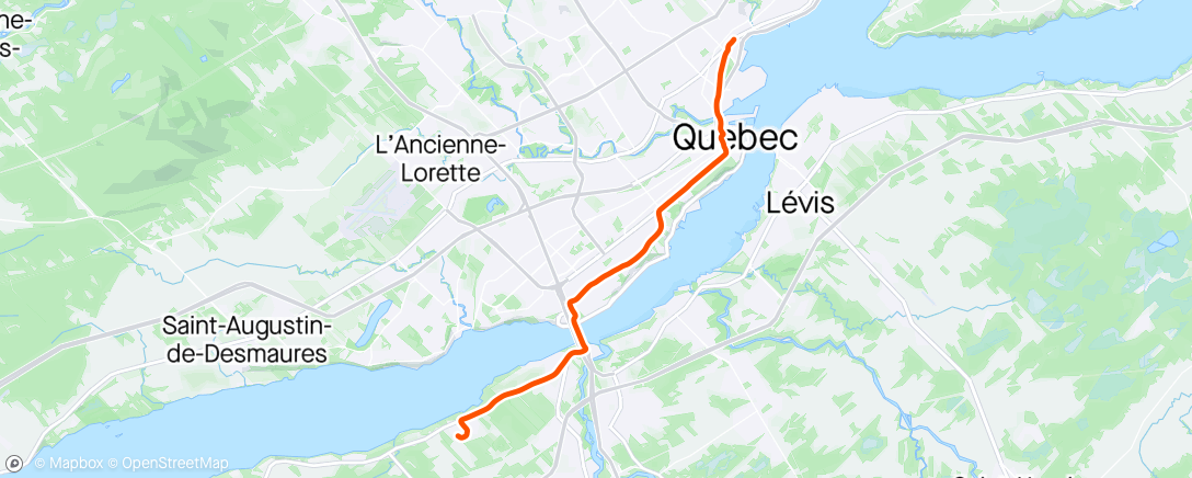 Map of the activity, Commute apéro!