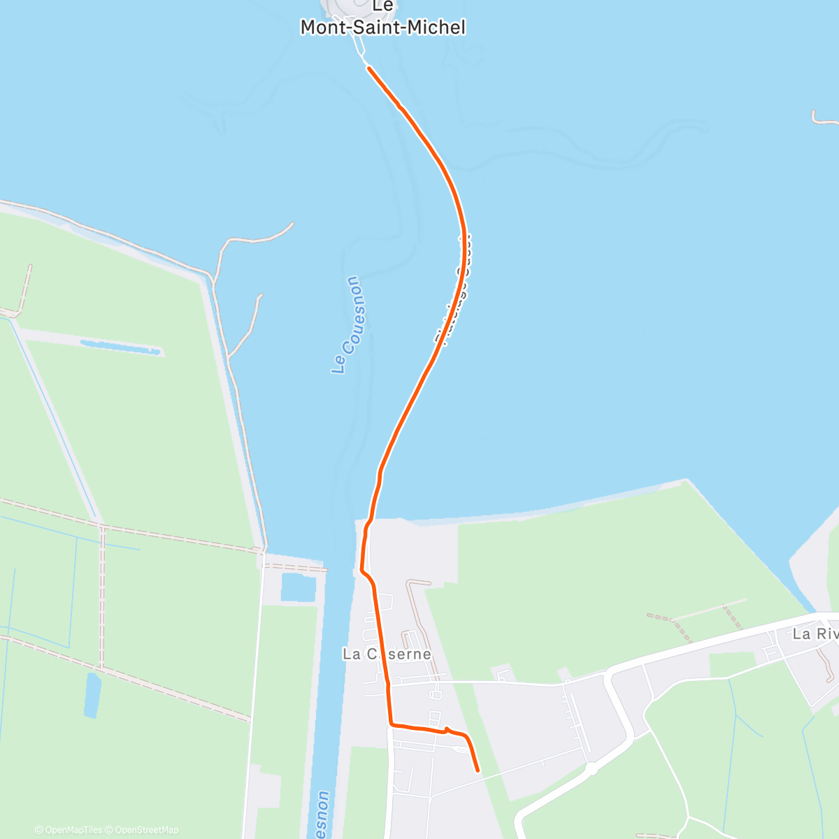 Map of the activity, Un peu de tourisme 😅