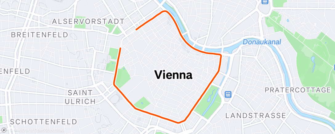 Map of the activity, Silvesterlauf ❄️🥳