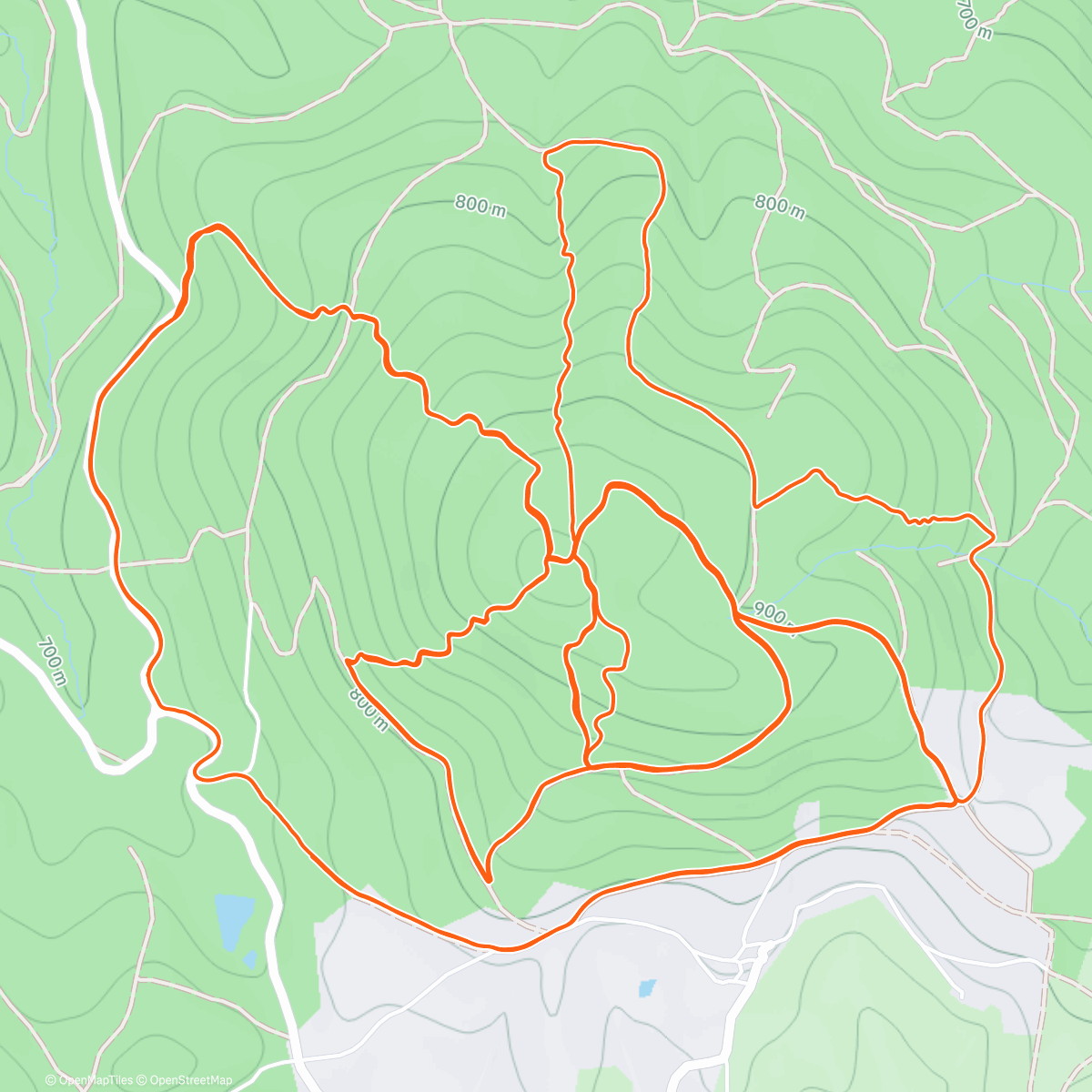 Map of the activity, Salade de chaîne 🫣