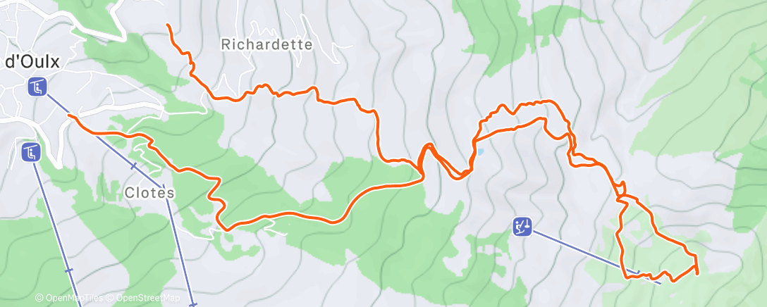 Map of the activity, Gruppo vacanze Piemonte be like