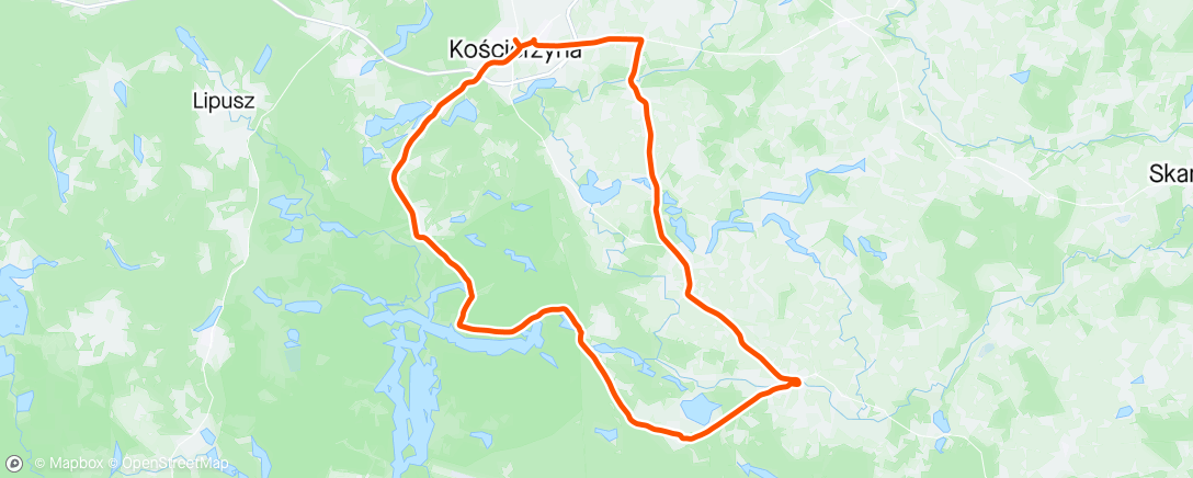 Map of the activity, 🚴🛣
