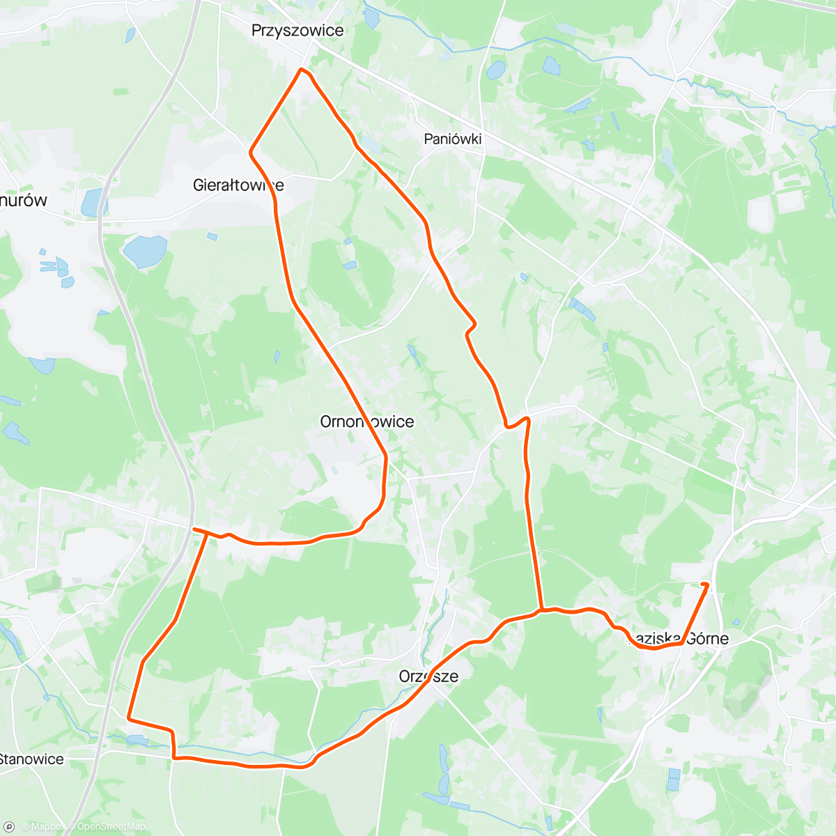 Map of the activity, Wokół dzielni🚴‍♀️☀️🌷