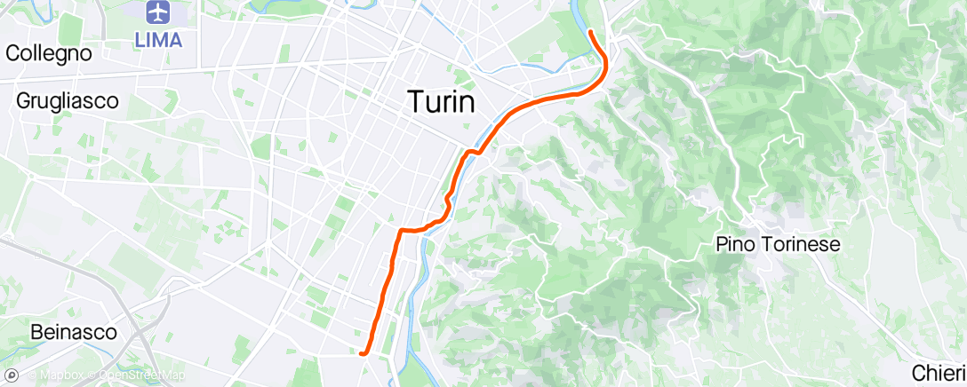 Map of the activity, To school