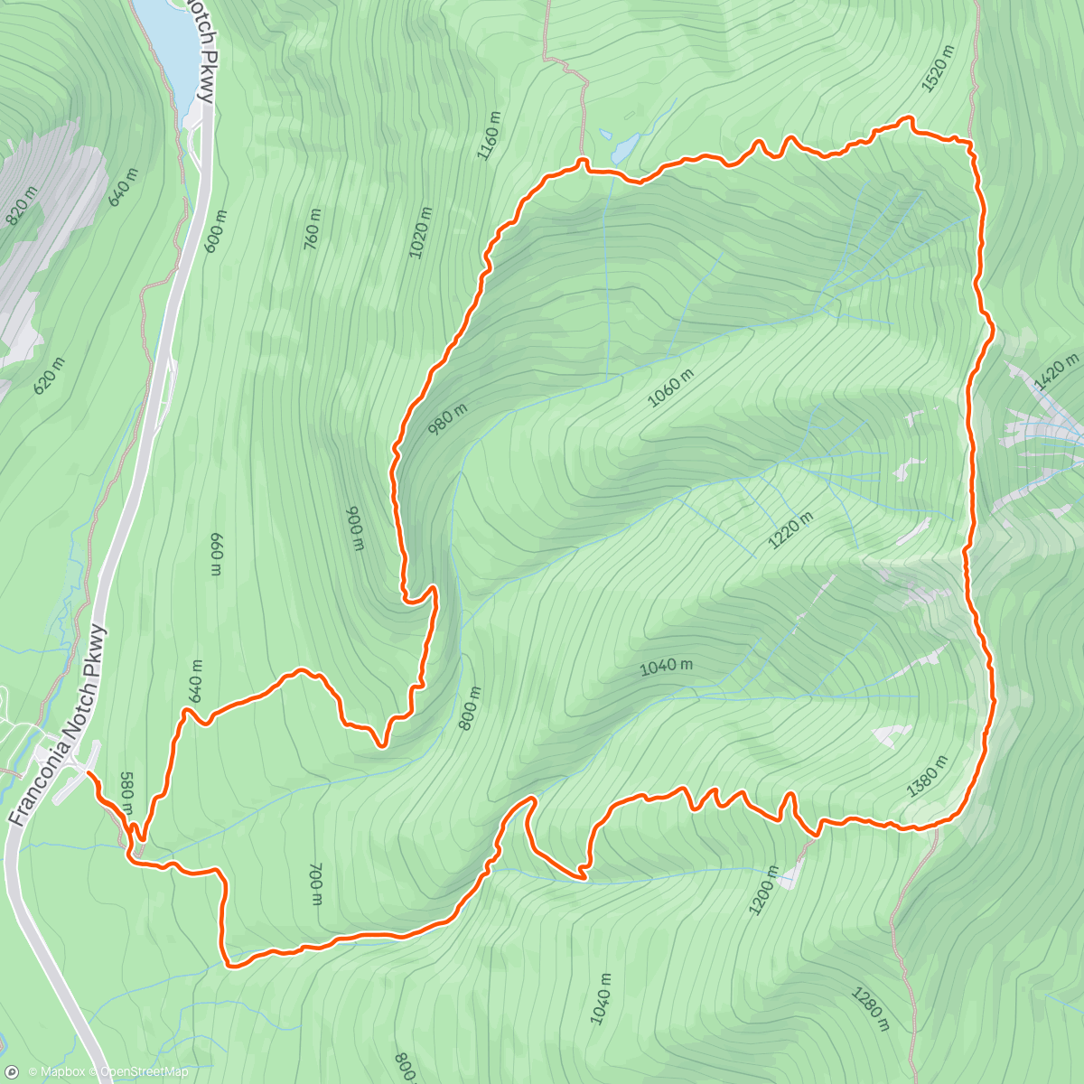 Map of the activity, Ruthless