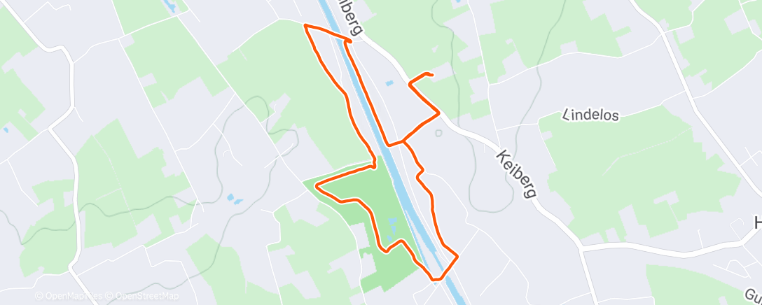 Карта физической активности (Morning Walk)