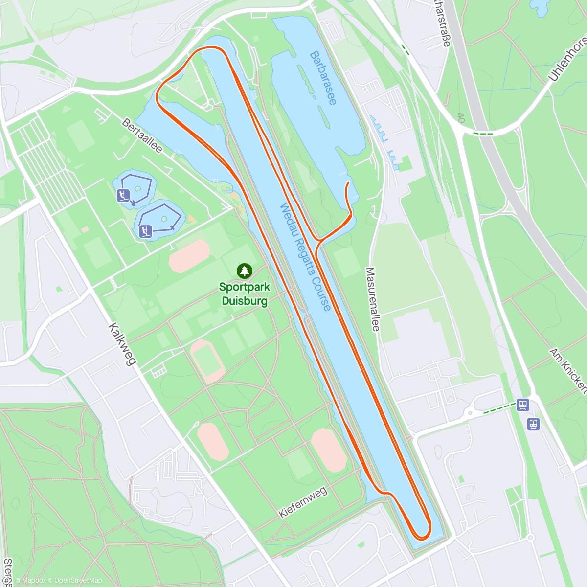 Carte de l'activité Koppel-Kajakfahrt