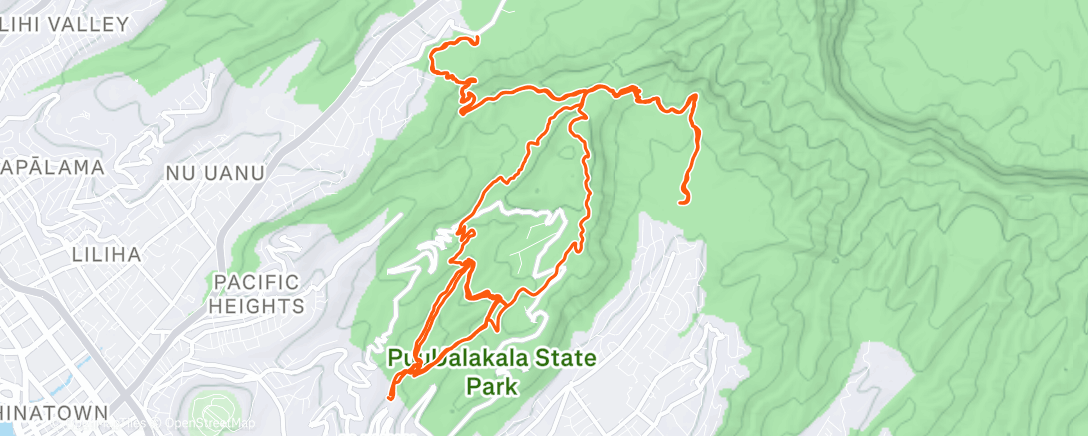 Map of the activity, Soggy Loop