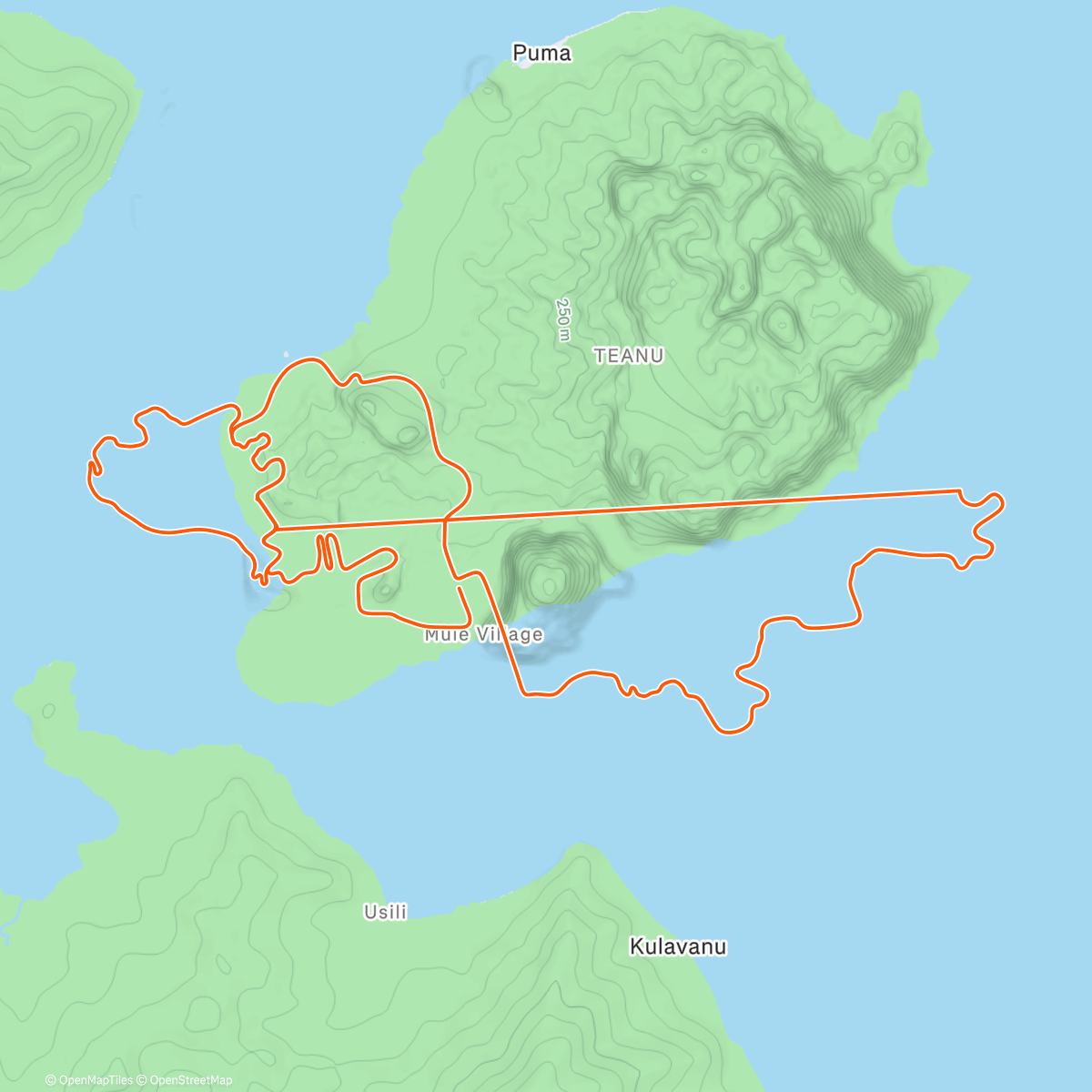 Map of the activity, Zwift - Jarvis Seaside Sprint in Watopia