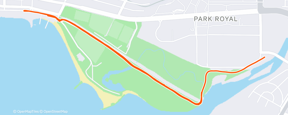 Mappa dell'attività Rest of the WO- 5' @TH, 3' jog, 3 X 1k @8k pace (2' jog), 2 X 1', 1' easy, 2 X 30 sec, 1' easy