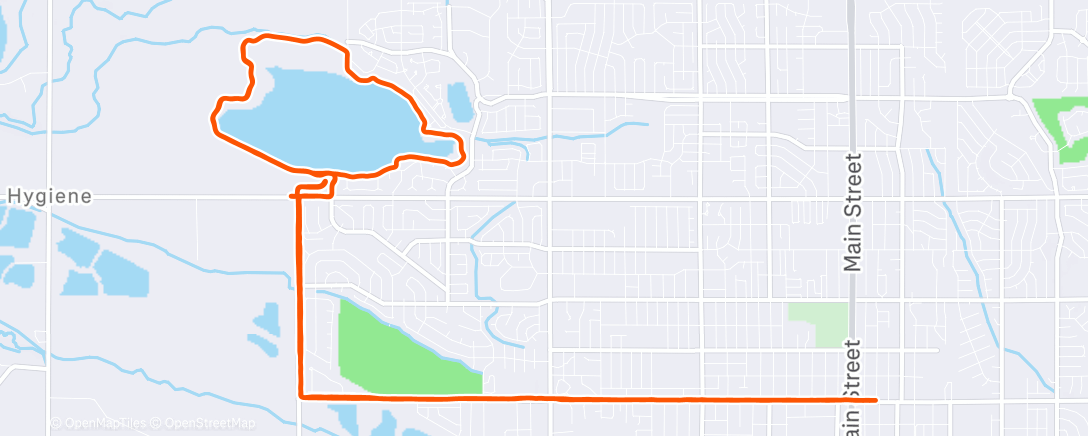 Карта физической активности (Happy to be back in the mountains with the sunshine)