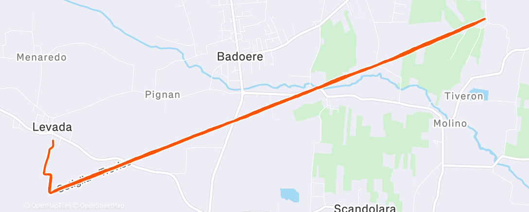 Карта физической активности (Corsa dell'ora di pranzo)