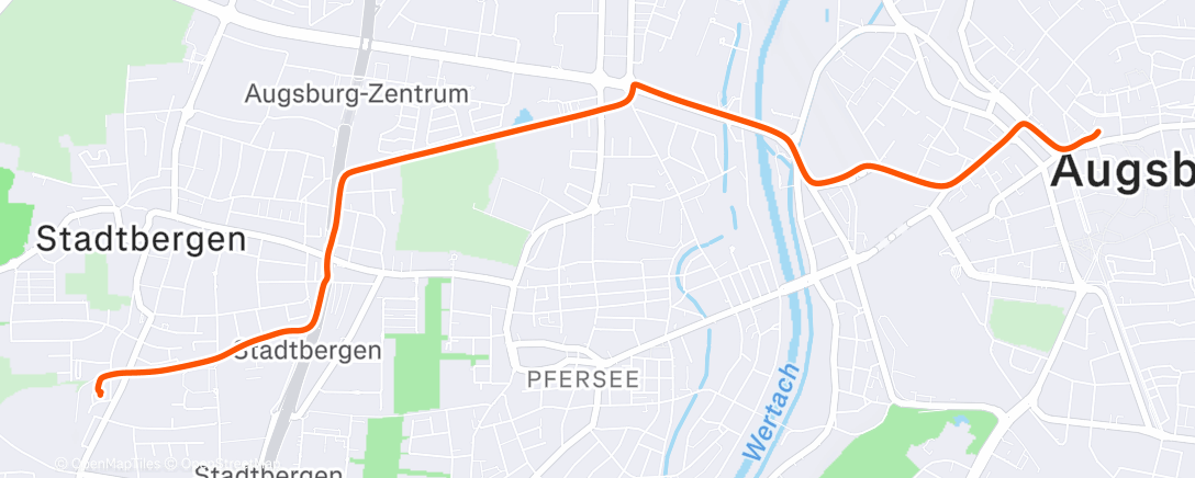 Карта физической активности (Abendradfahrt)