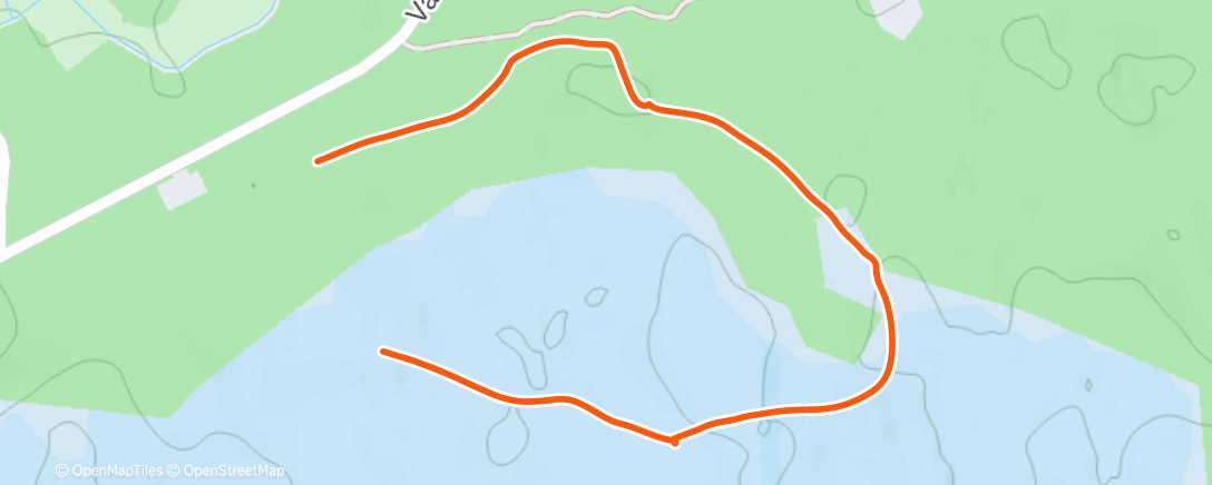 Map of the activity, Lunch Walk