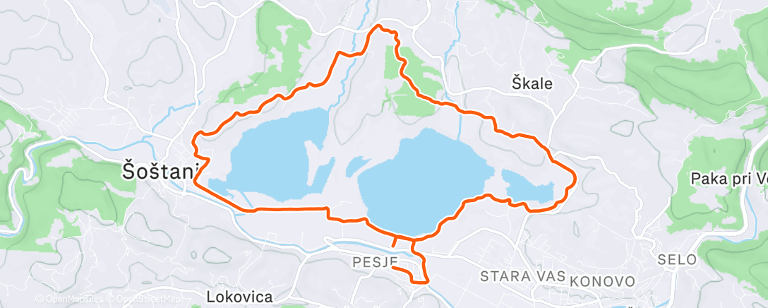 Карта физической активности (Klasika na ponedeljek)