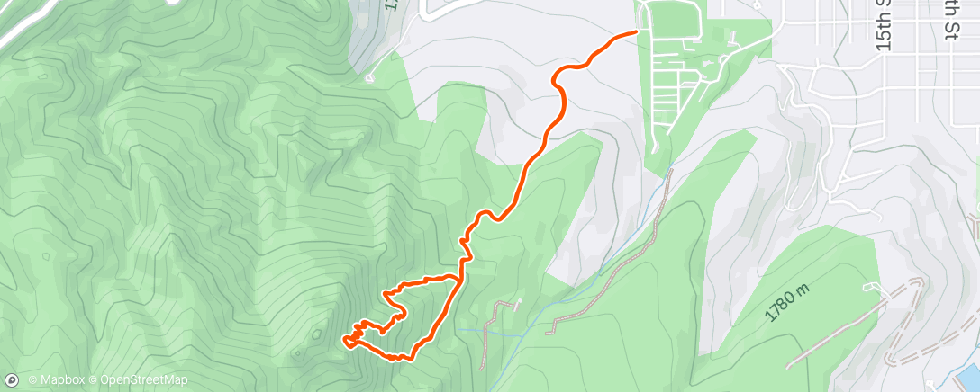 Map of the activity, 6/16/2025 - Atleast the sunshine felt good