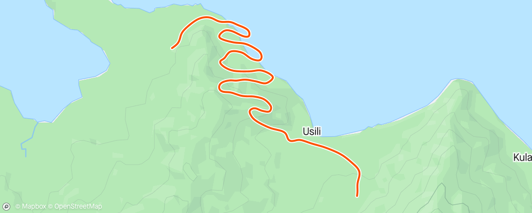 Map of the activity, Zwift - Cadence Into Over-Unders in Watopia
