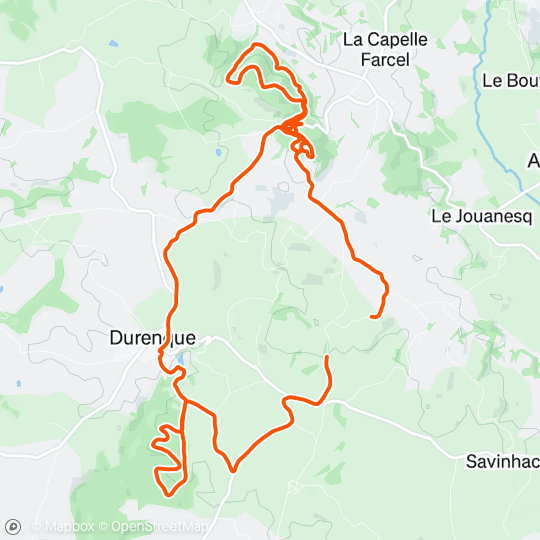 Carte de l'activité