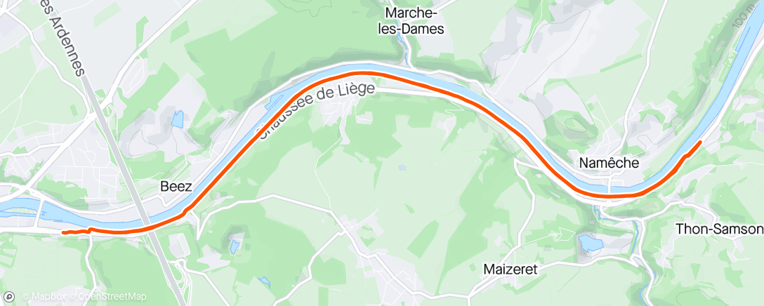 Mapa de la actividad (PMP • S07S03 - 25’ à 5’15 - 10* 4’ à 4’15 - R 1’ - 10’ à 5’30)