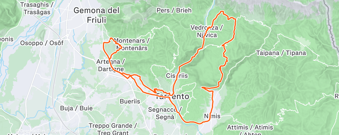 Map of the activity, ✌️