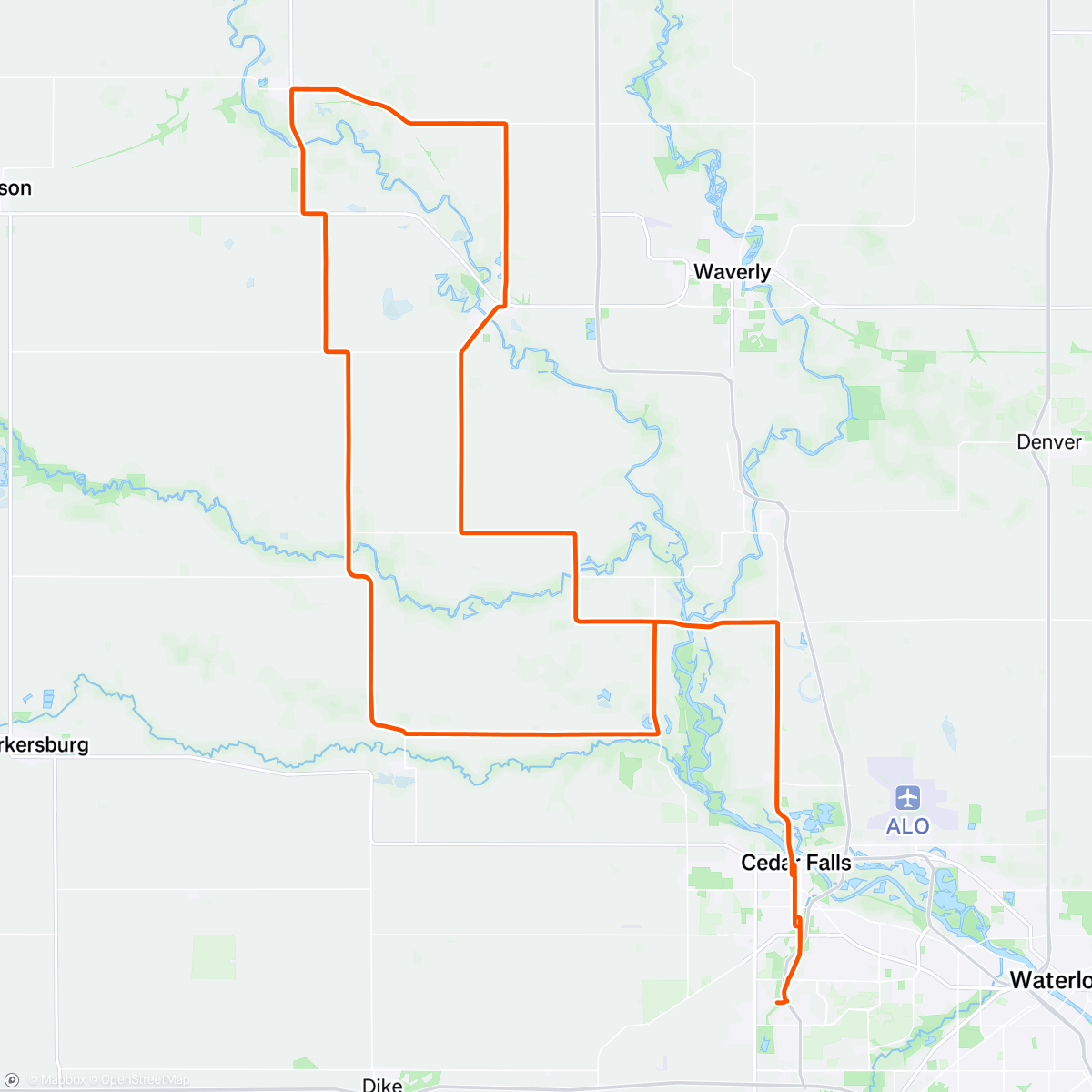 Map of the activity, 7/8/25 | You Go...We Go!