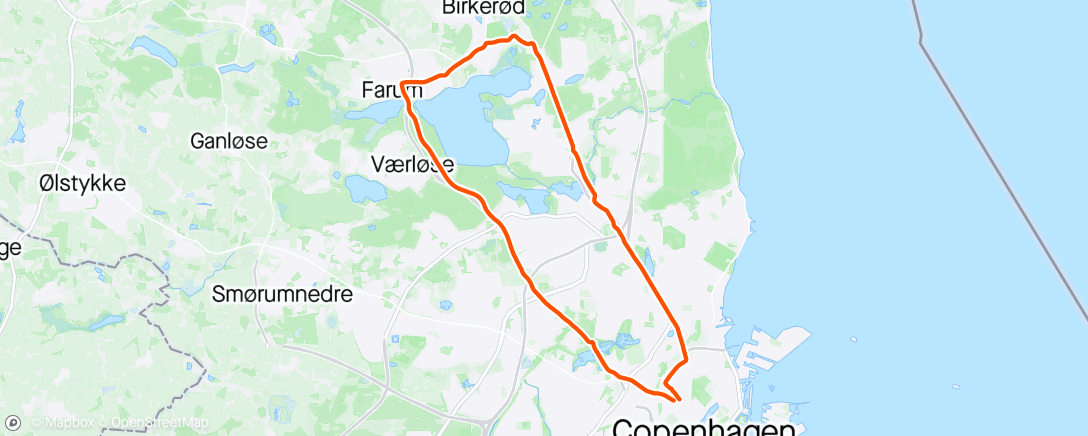 Map of the activity, Pre-race