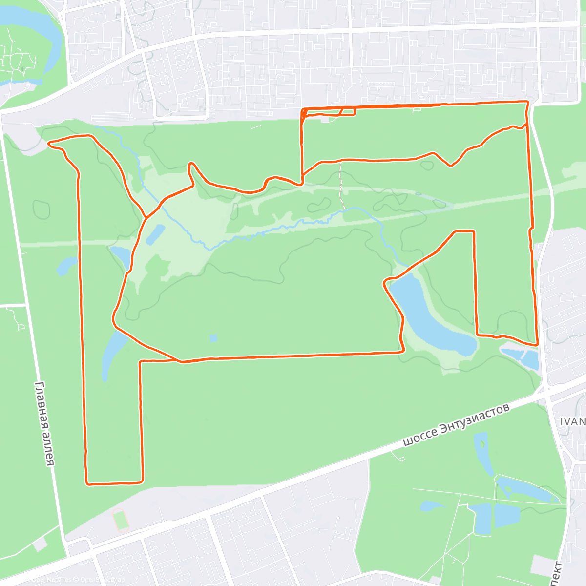 Map of the activity, Не до 30