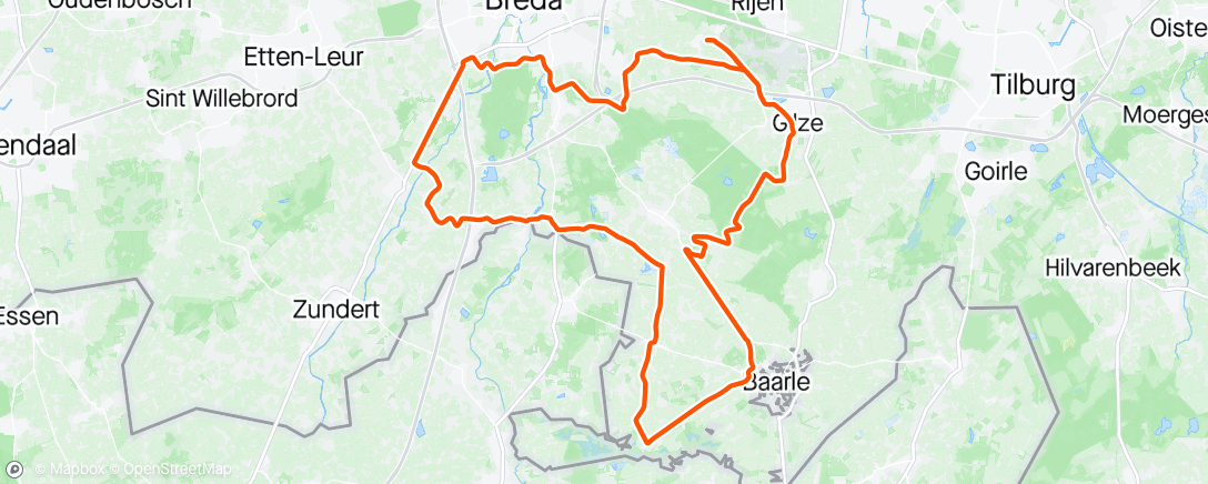 Mapa de la actividad (Oranjestraat)