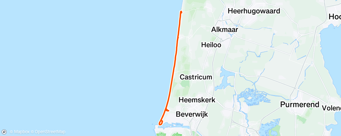 Peta aktivitas, Fietsen