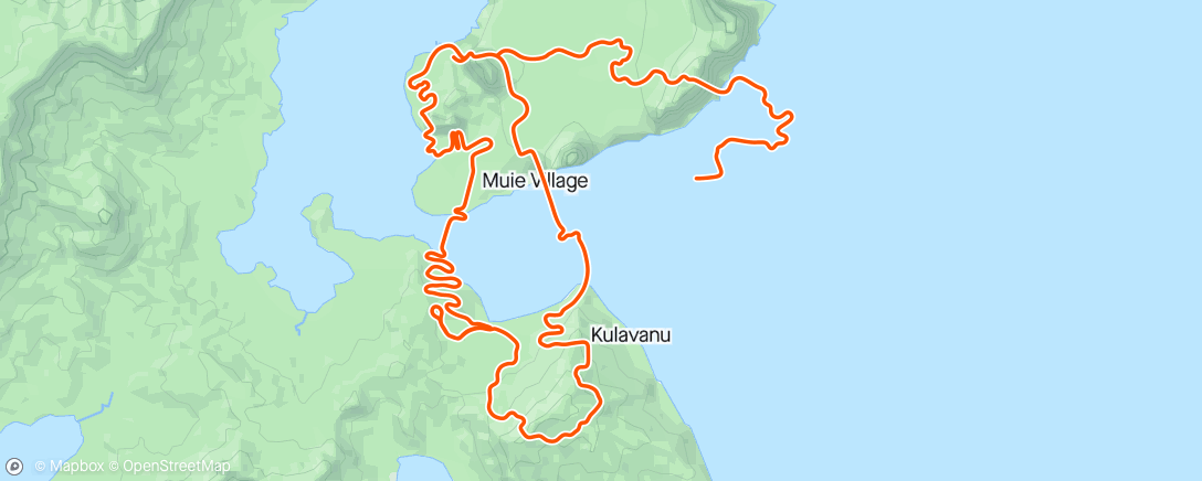 Mapa da atividade, Zwift - Group Ride: Long | Stage 1 | Tour of Watopia Ride on Mountain Route in Watopia