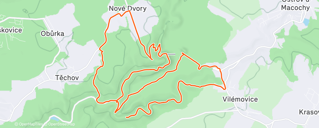 Карта физической активности (Morning Run)