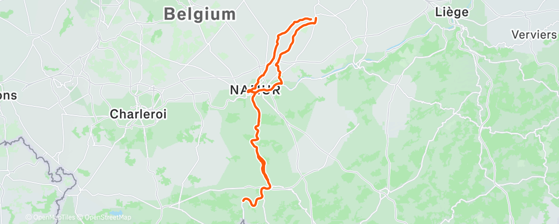 Map of the activity, ouais pas mal