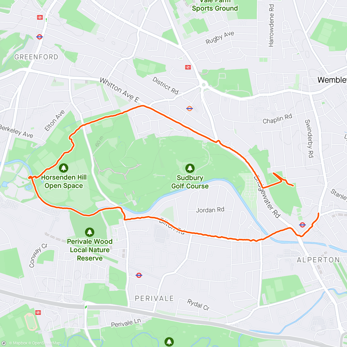 Mappa dell'attività RWA WALK