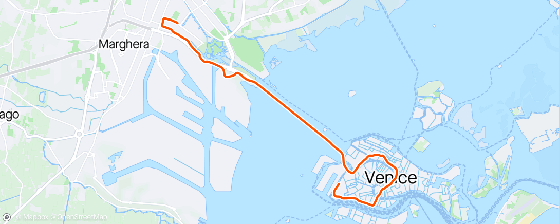 Map of the activity, Venice, Venezia 🇮🇹; 14K@turista