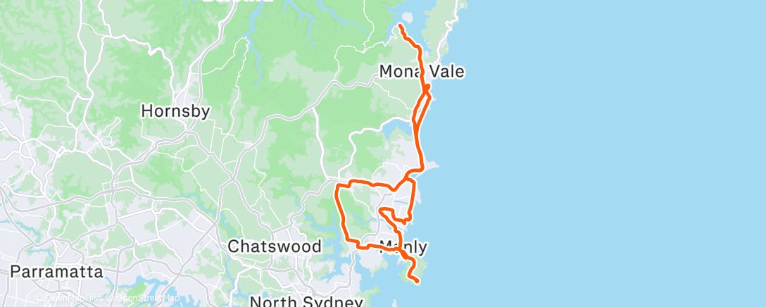 Map of the activity, B Line 🚂