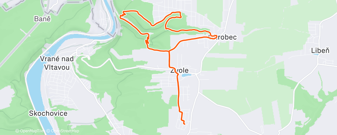 Map of the activity, Každý den je úterý