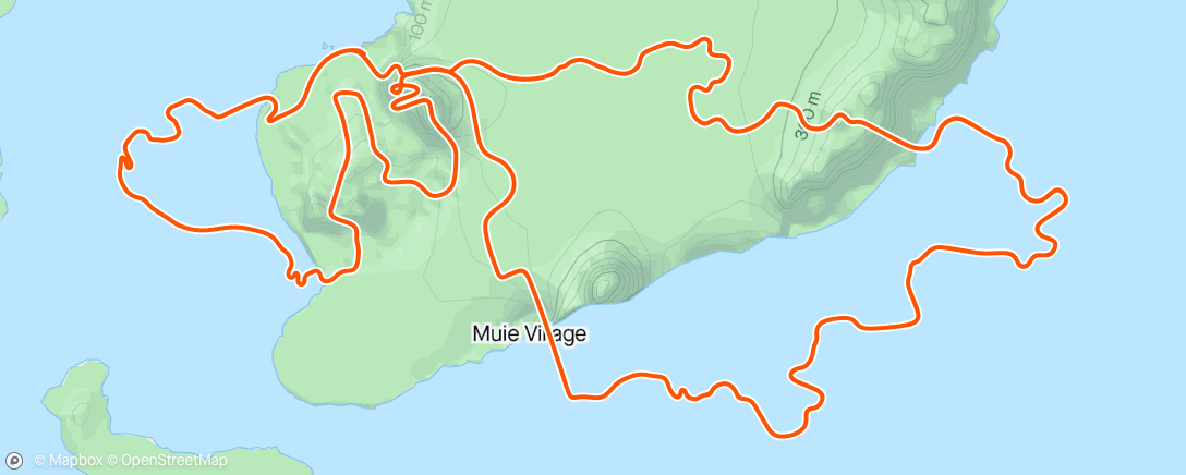 Карта физической активности (Zwift - Group Ride: BMTR Short Adventure (C) on The Magnificent 8 in Watopia)