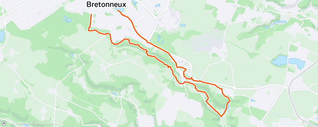 Map of the activity, Vallée des Moulins