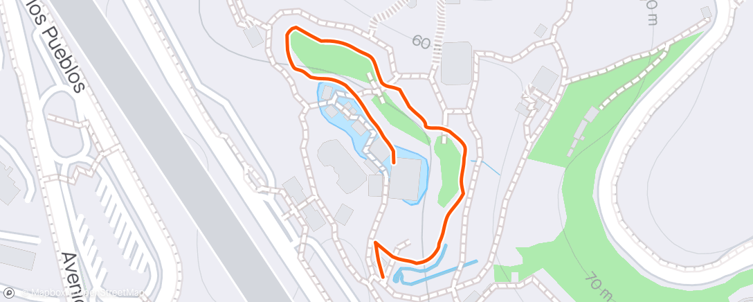 Map of the activity, Siam Park Lazy River 😆