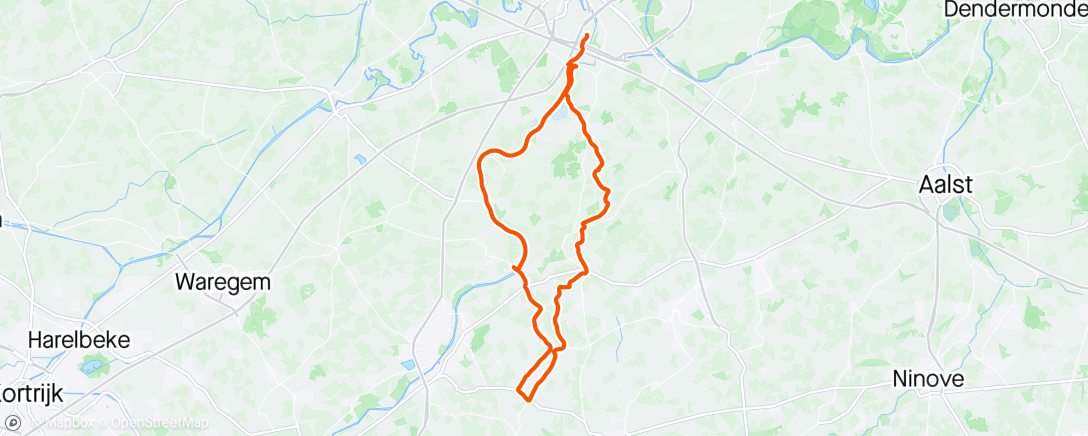 Map of the activity, ☕️ bij de 👑 van Vlaanderen