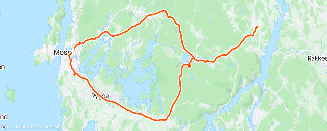 Map of the activity, Rulle med McK 1 🚴‍♂️🚴‍♂️🚴‍♂️🚴‍♂️🚴‍♂️