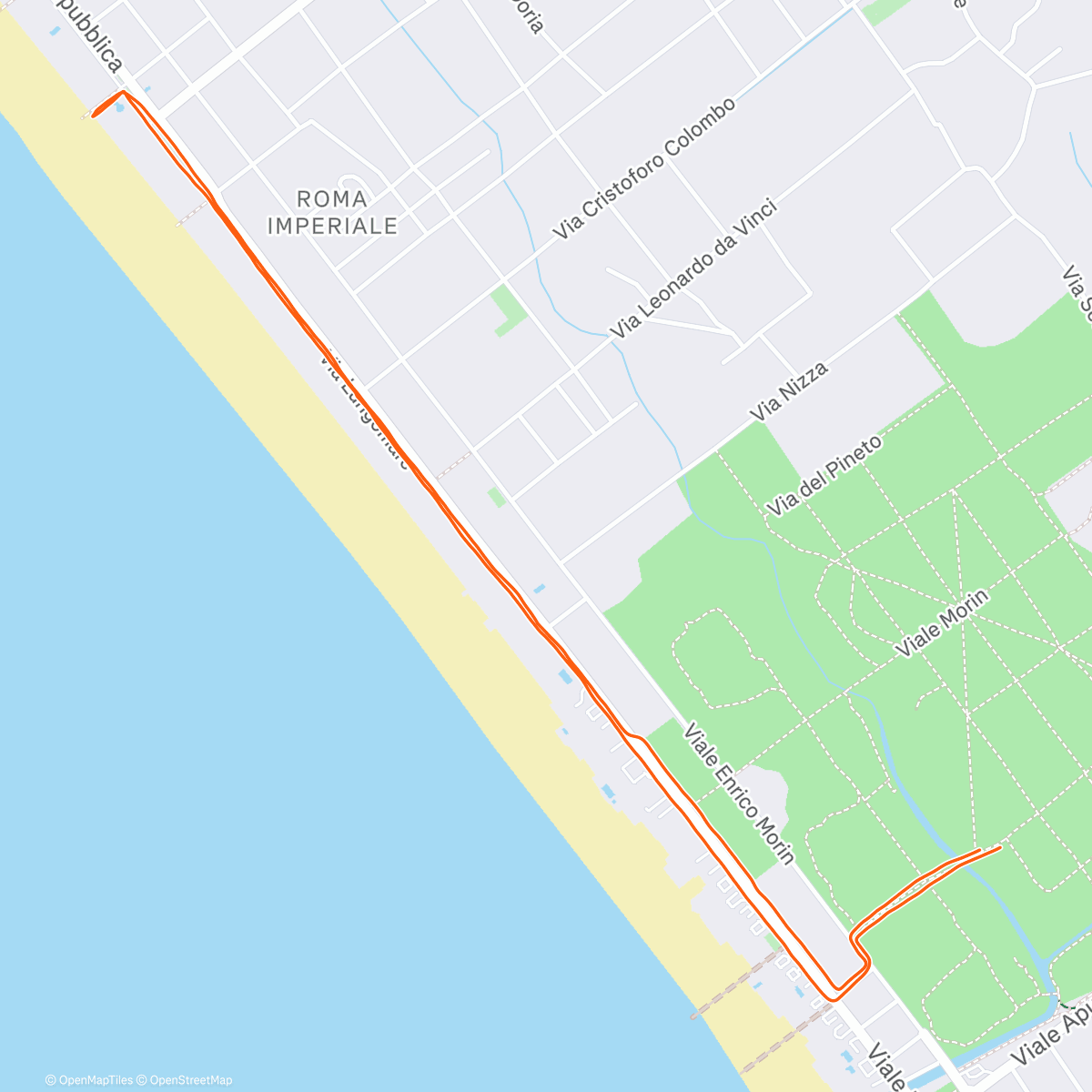 Map of the activity, To Forte