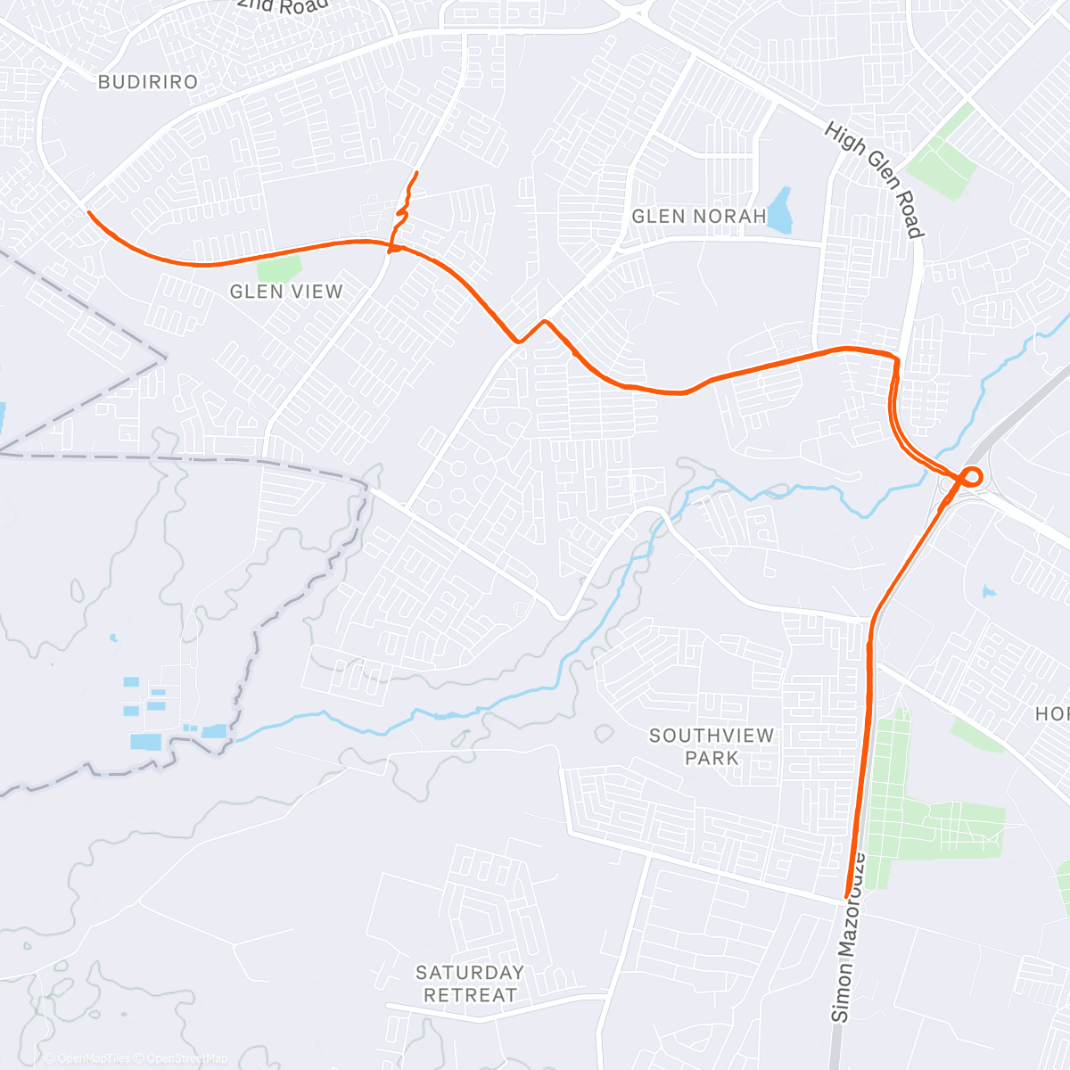 Map of the activity, Pacing in Partnership