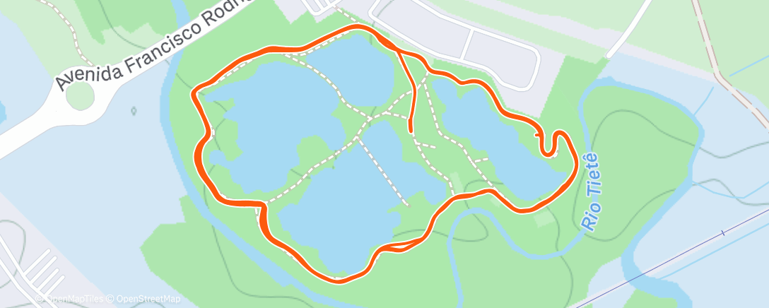 Карта физической активности (Morning Run)