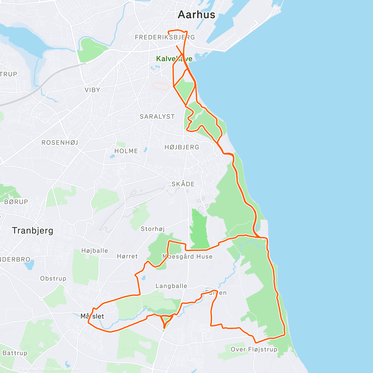 Map of the activity, Spurter hjernen ud