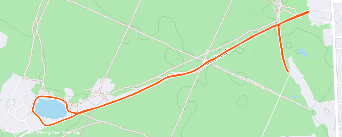 Map of the activity, МОNAHI NIGHT TRAIL