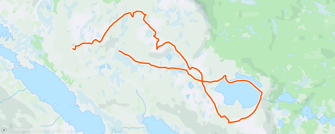 Map of the activity, Skare og bitekulde