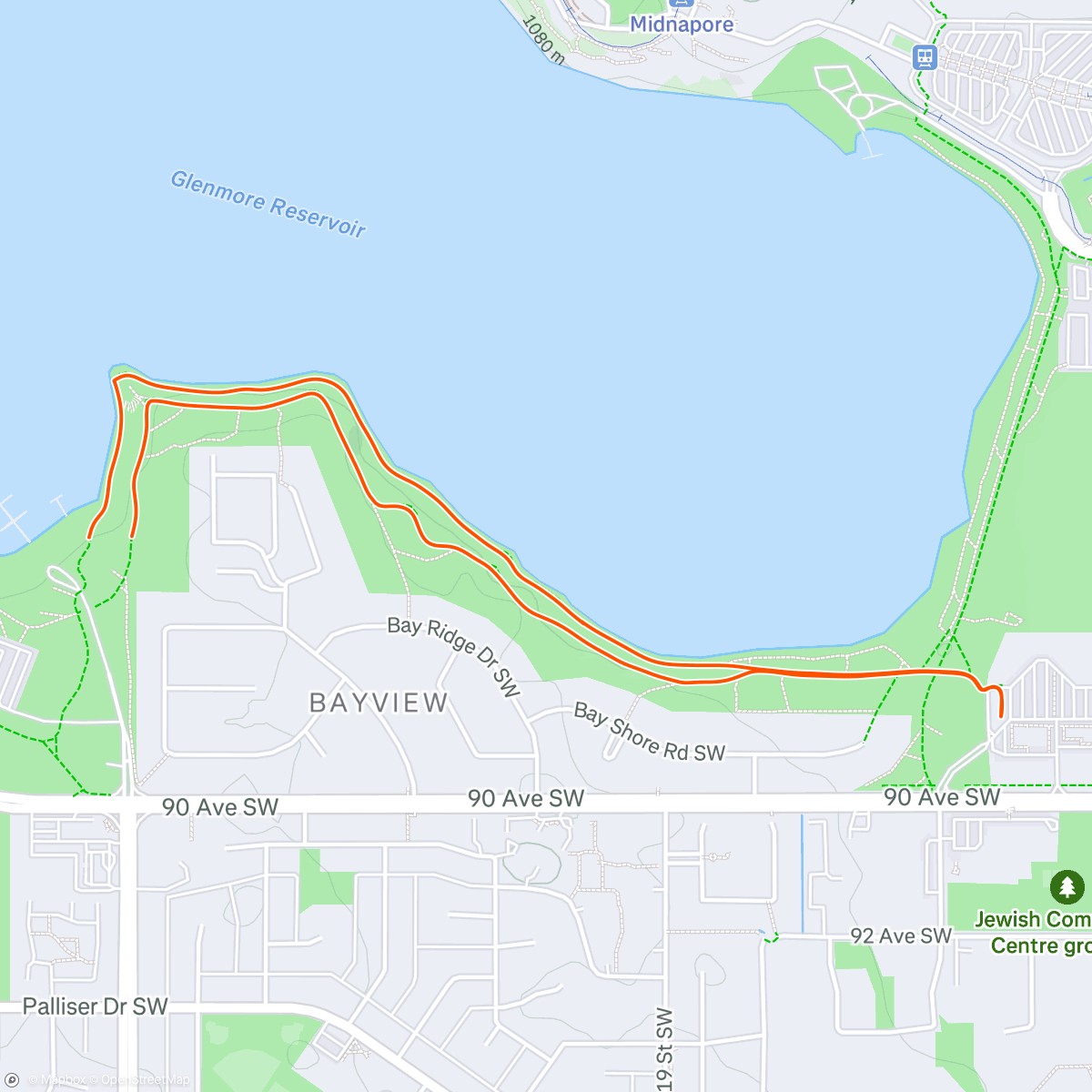 Map of the activity, Coffee & Bird Watching