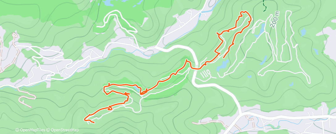 Map of the activity, ランチタイム ゴルフ