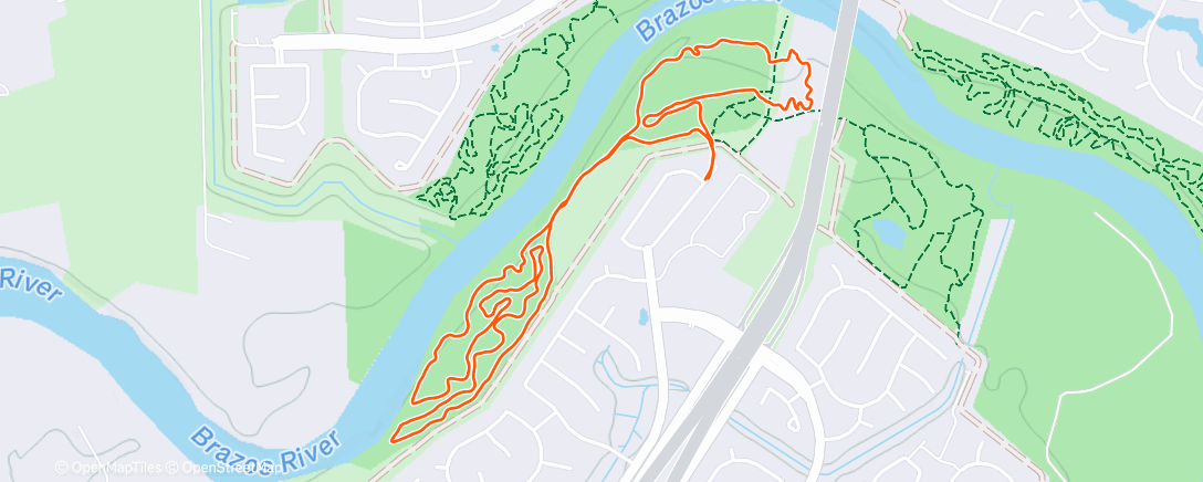 Map of the activity, Lila Ride